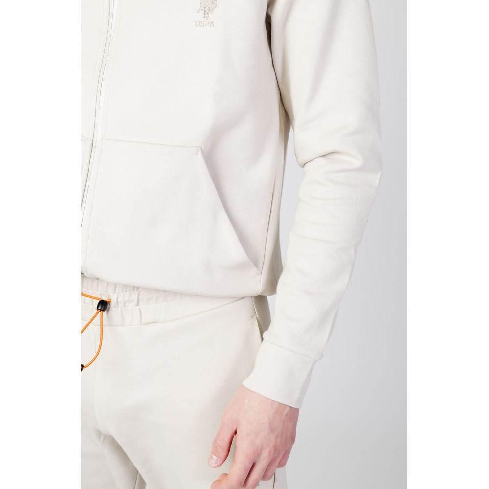 U.S. POLO ASSN. Beige Cotton Hoody - Hilstor