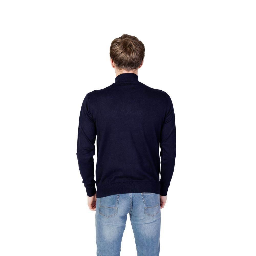 U.S. POLO ASSN. Blue Cotton Sweater - Hilstor