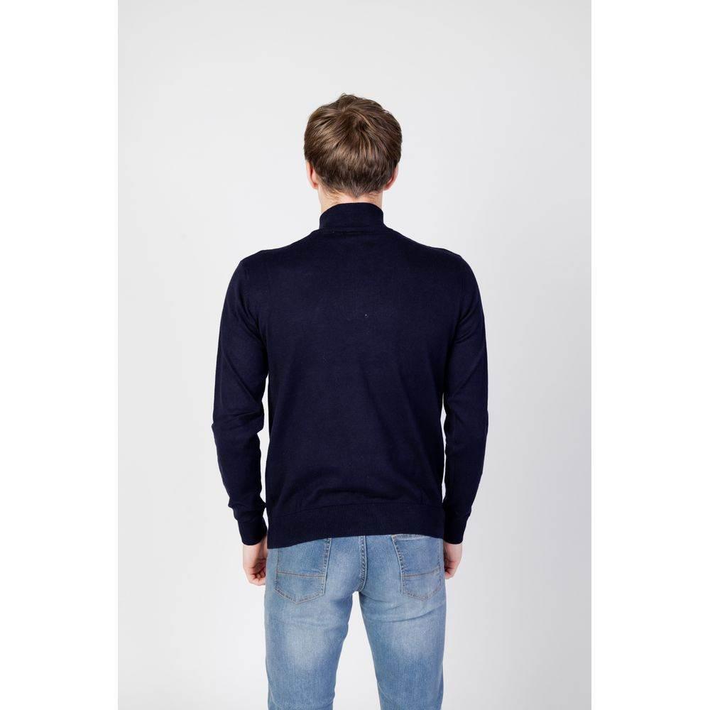 U.S. POLO ASSN. Blue Cotton Sweater - Hilstor