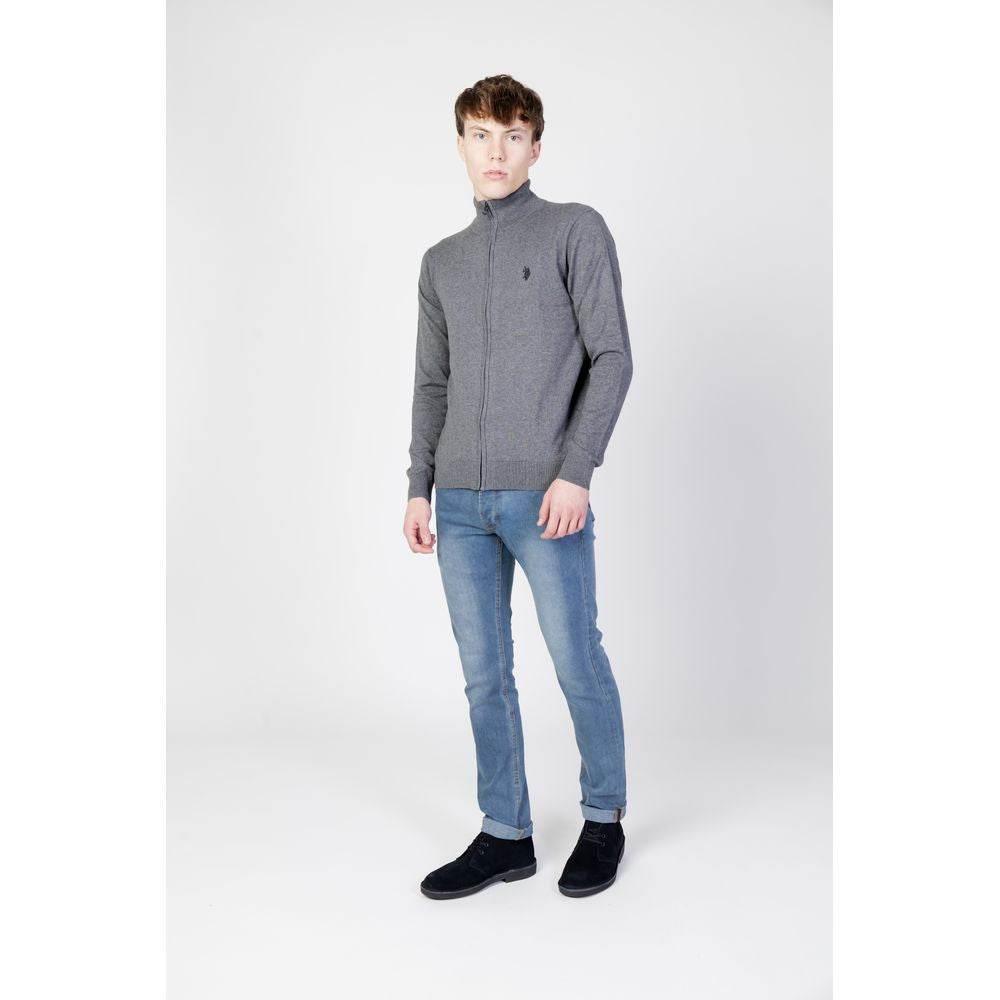 U.S. POLO ASSN. Gray Cotton T-Shirt - Hilstor