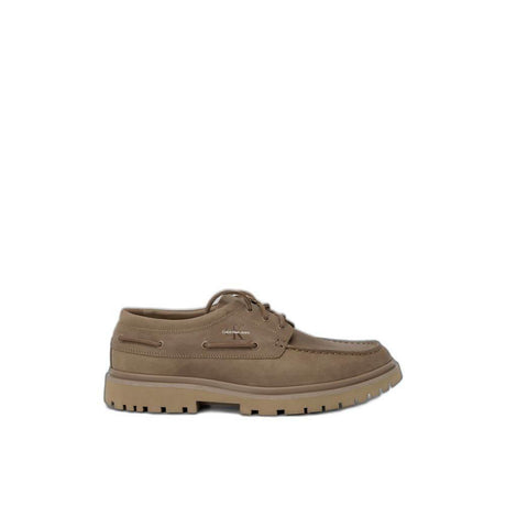 Calvin Klein Brown Leather Casual - Hilstor
