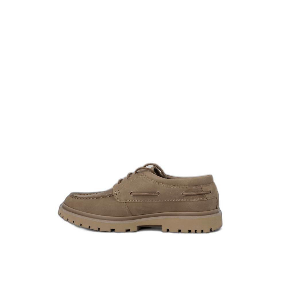 Calvin Klein Brown Leather Casual - Hilstor