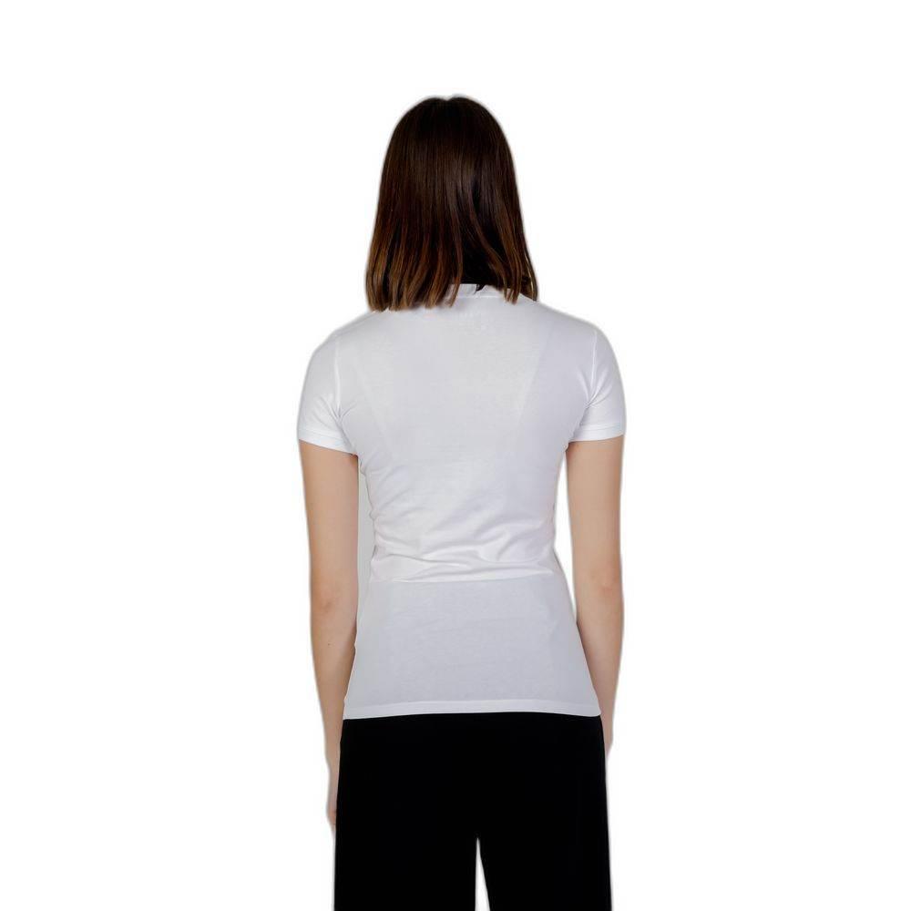 Guess White Cotton T-Shirt - Hilstor