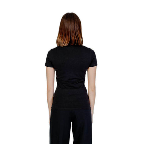Guess Black Cotton Tops & T-Shirt - Hilstor