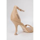 Guess Beige Leather Sandal - Hilstor