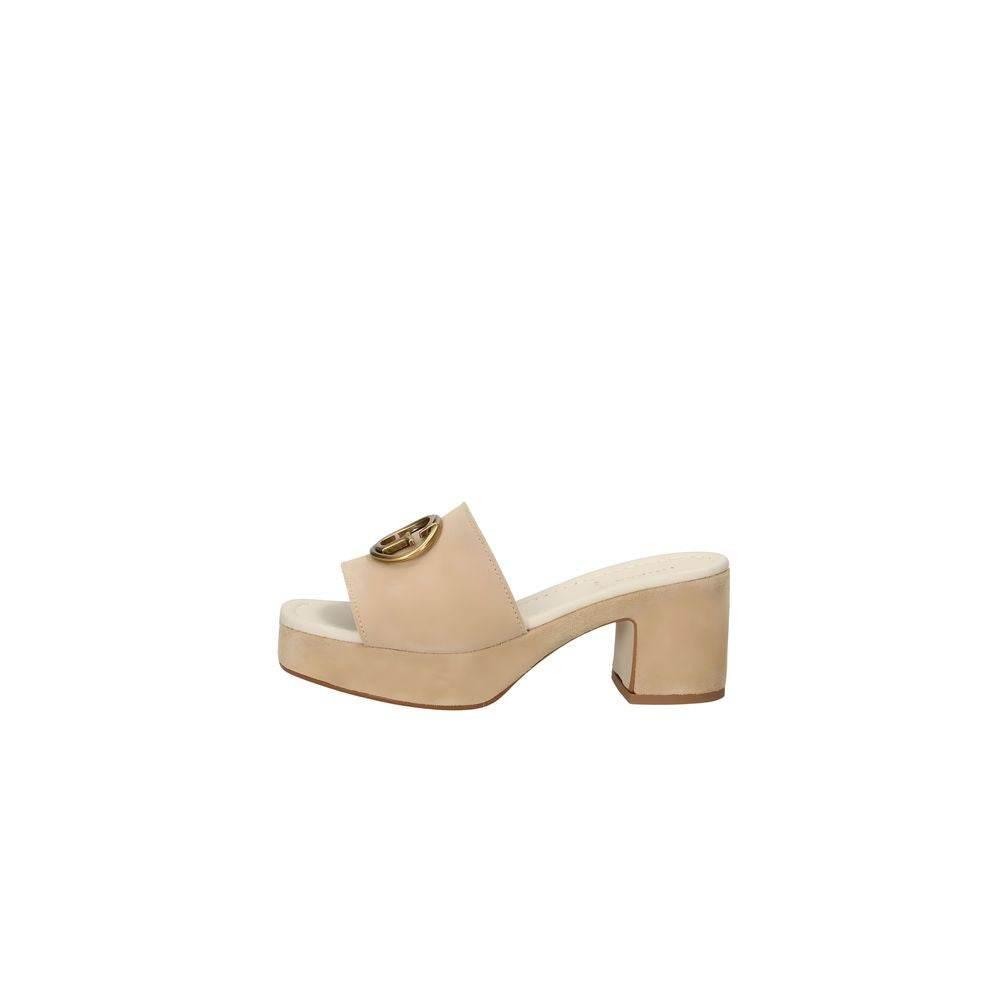 Guess Brown Suede Leather Sandal - Hilstor