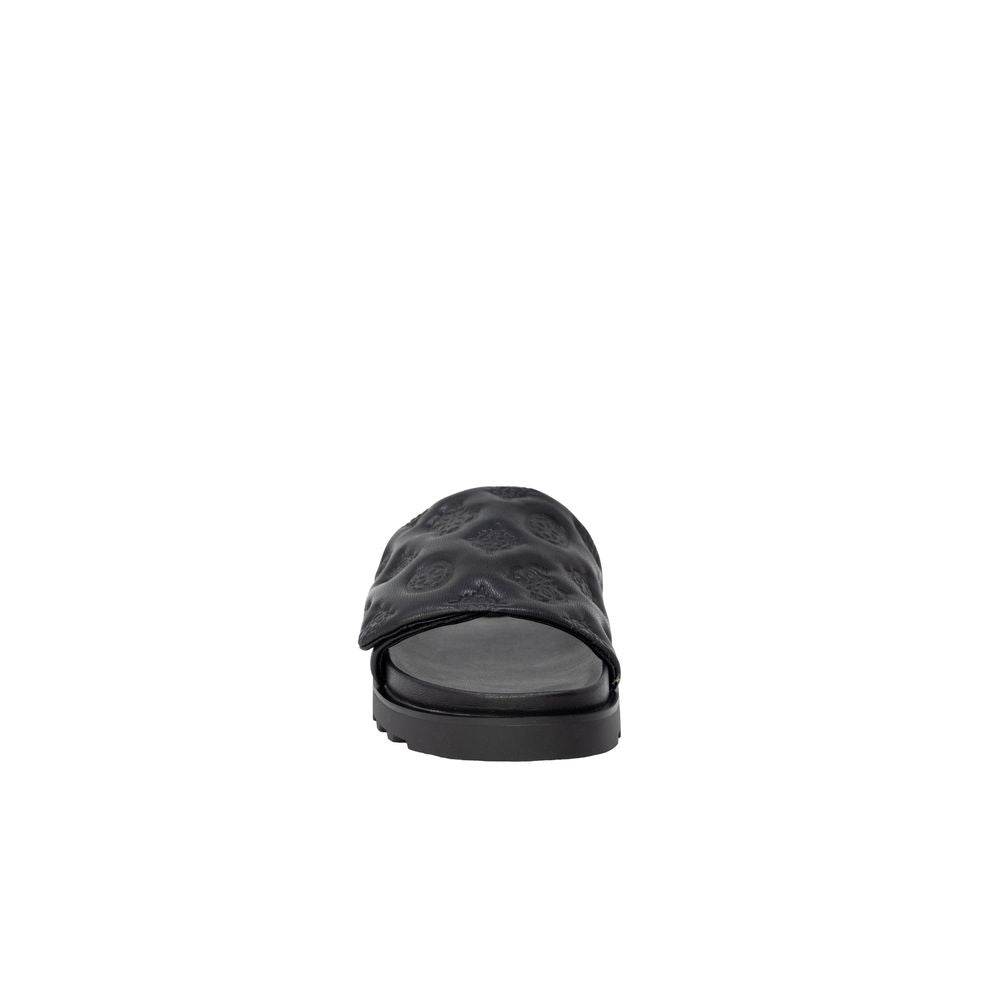 Guess Black Synthetic Sandal - Hilstor