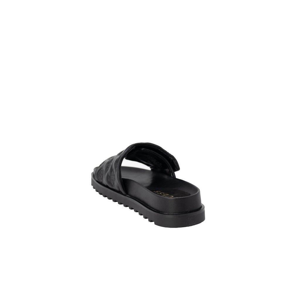 Guess Black Synthetic Sandal - Hilstor