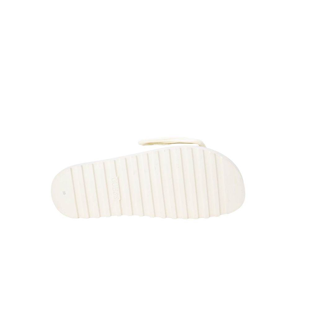 Guess Beige Synthetic Sandal - Hilstor