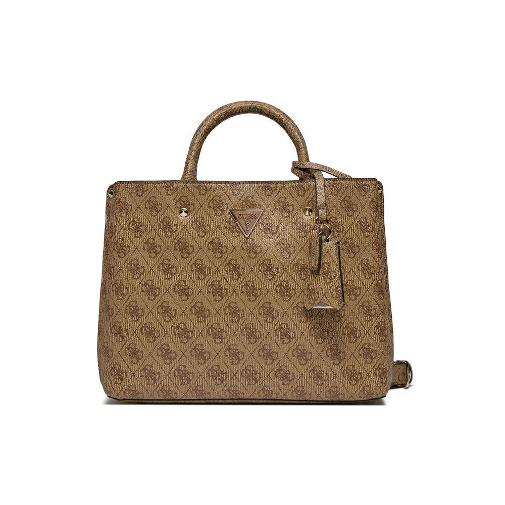 Guess Beige Polyethylene Handbag - Hilstor