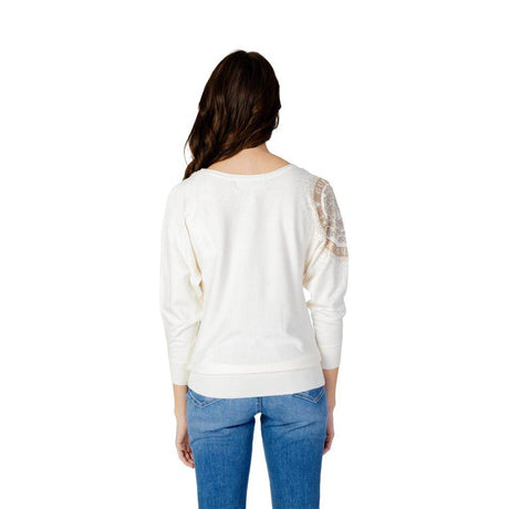 Guess White Viscose Tops & T-Shirt - Hilstor