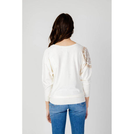 Guess White Viscose Tops & T-Shirt - Hilstor