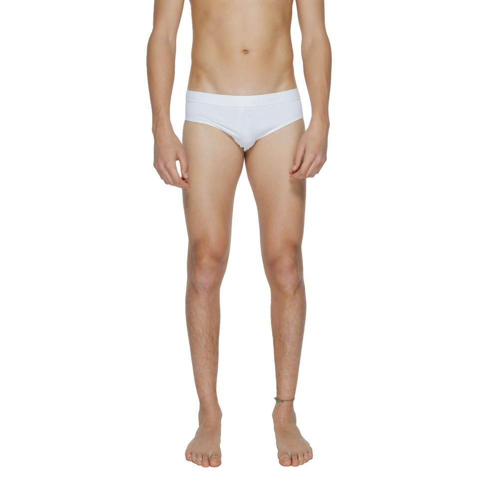 Calvin Klein White Polyamide Swim Brief - Hilstor