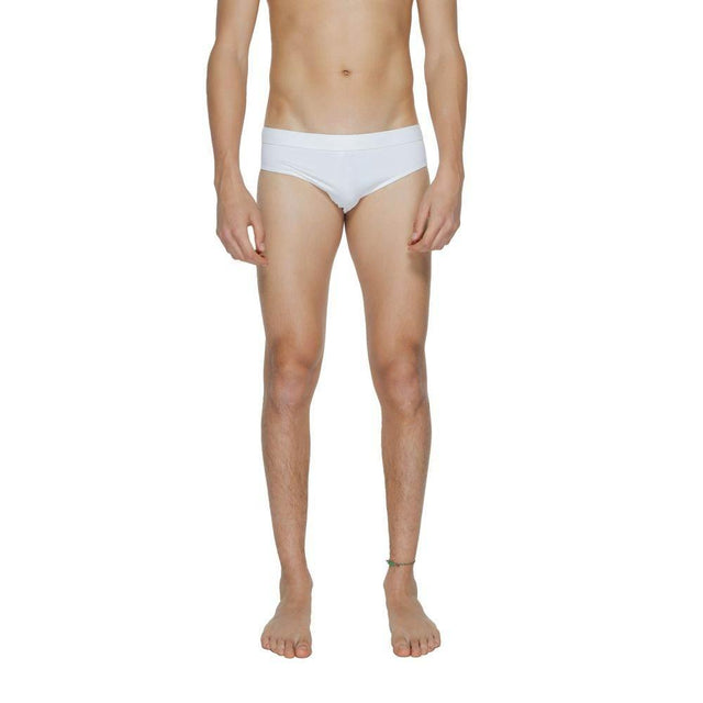 Calvin Klein White Polyamide Swim Brief - Hilstor