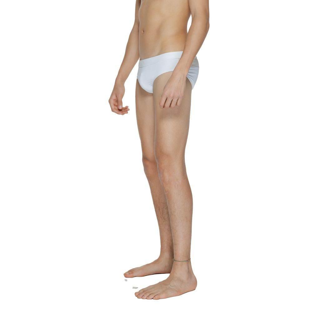 Calvin Klein White Polyamide Swim Brief - Hilstor