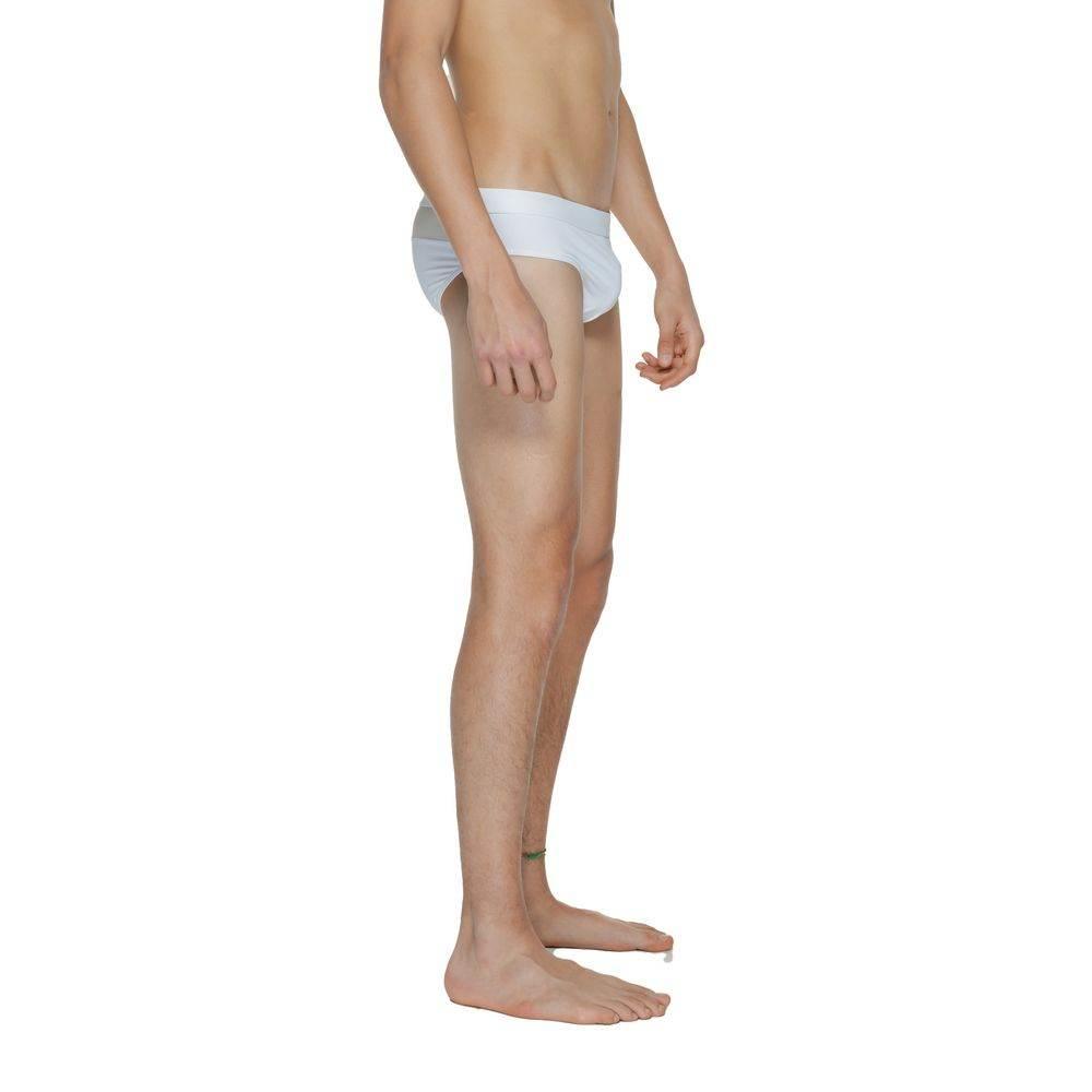 Calvin Klein White Polyamide Swim Brief - Hilstor