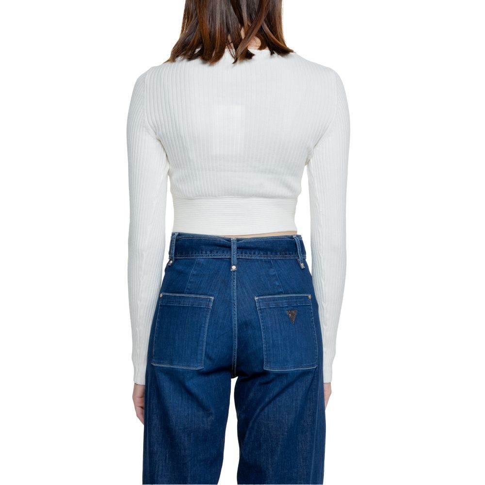 Only White Viscose Tops & T-Shirt - Hilstor