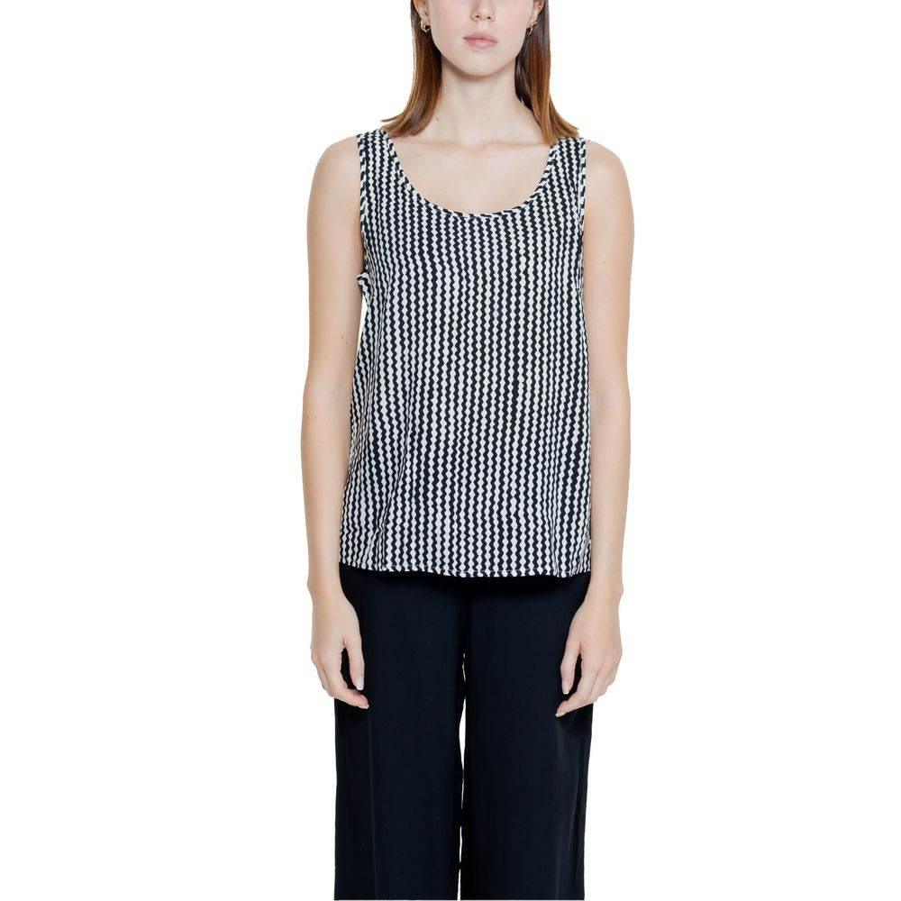 Only Black Viscose Tops & T-Shirt - Hilstor