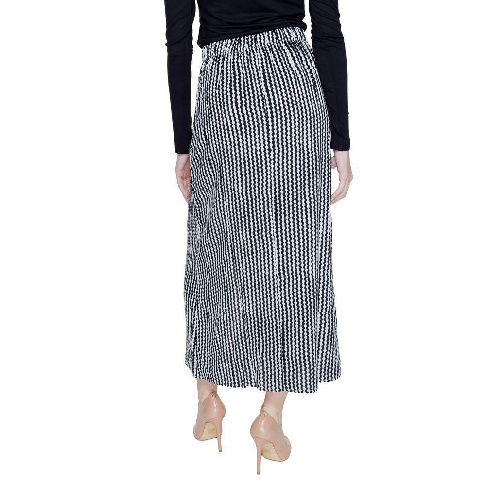 Only Black Viscose Skirt - Hilstor