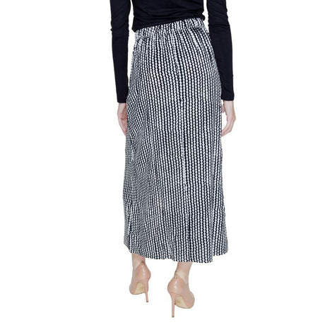 Only Black Viscose Skirt - Hilstor