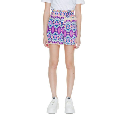 Only Multicolor Recycled Polyester Short - Hilstor