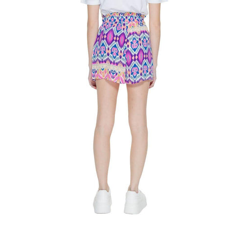 Only Multicolor Recycled Polyester Short - Hilstor