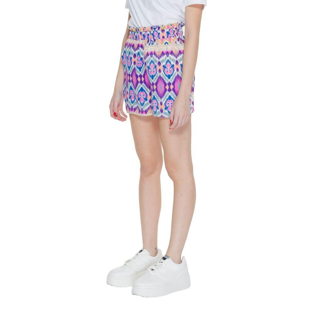 Only Multicolor Recycled Polyester Short - Hilstor