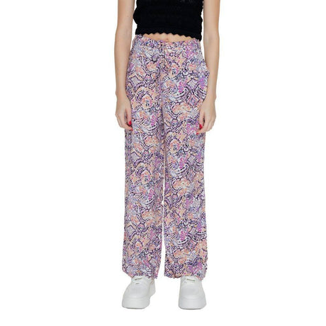 Only Purple Viscose Jeans & Pant - Hilstor