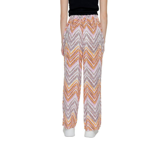 Only Multicolor Viscose Jeans & Pant - Hilstor