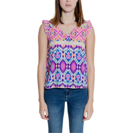 Only Multicolor Recycled Polyester Tops & T-Shirt - Hilstor