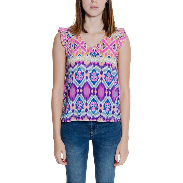 Only Multicolor Recycled Polyester Tops & T-Shirt - Hilstor