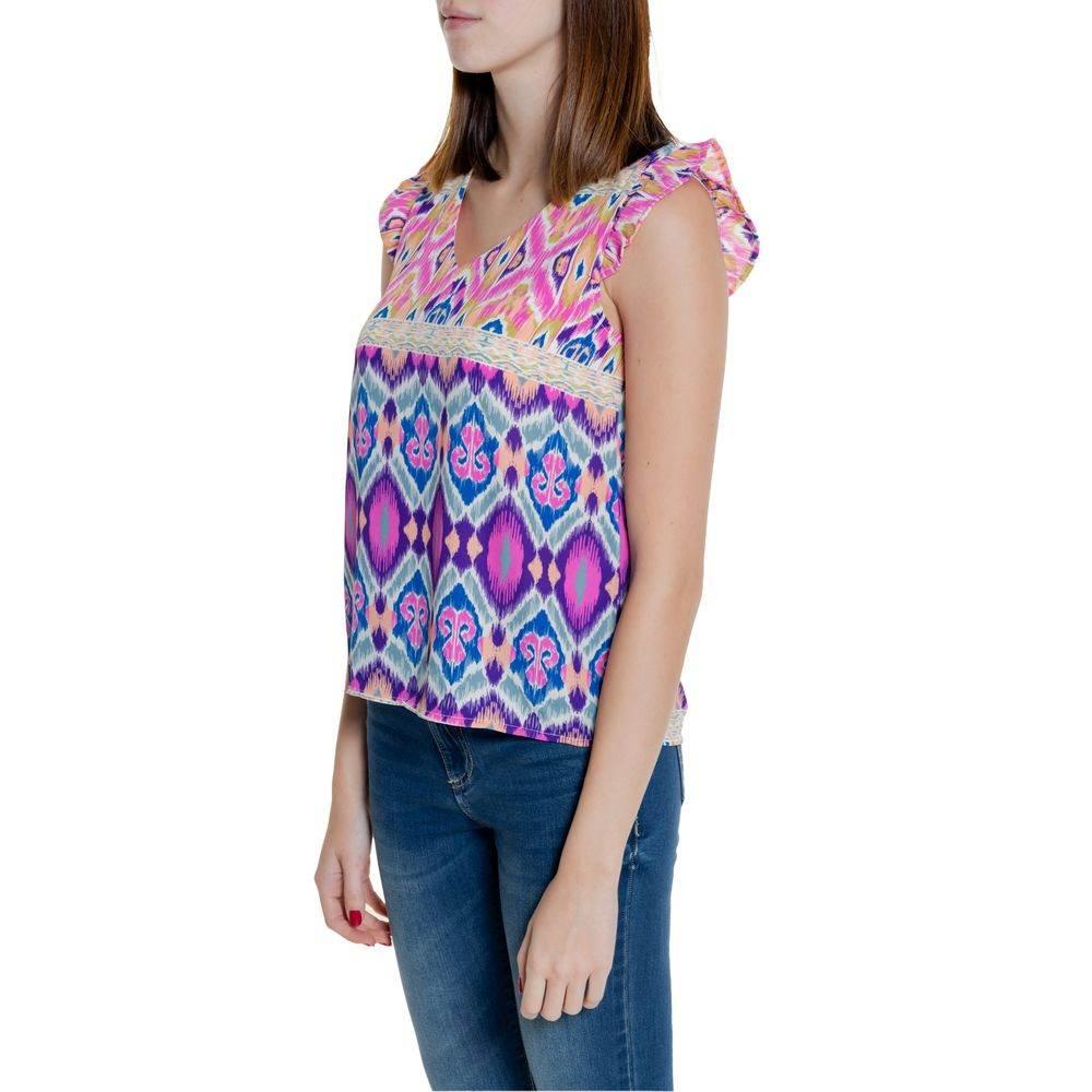 Only Multicolor Recycled Polyester Tops & T-Shirt - Hilstor