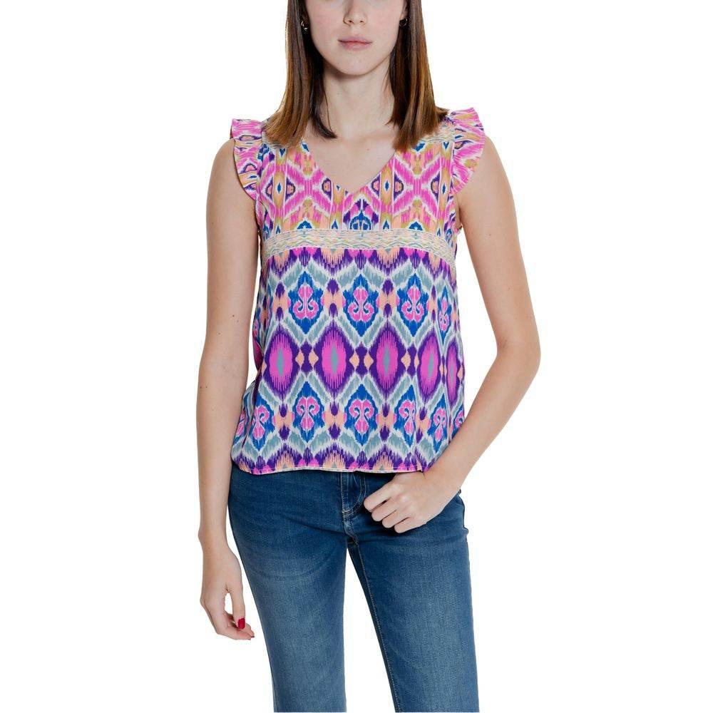 Only Multicolor Recycled Polyester Tops & T-Shirt - Hilstor