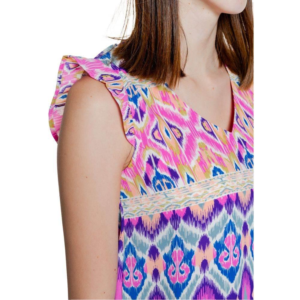 Only Multicolor Recycled Polyester Tops & T-Shirt - Hilstor