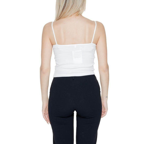 Only White Organic Cotton Tops & T-Shirt - Hilstor