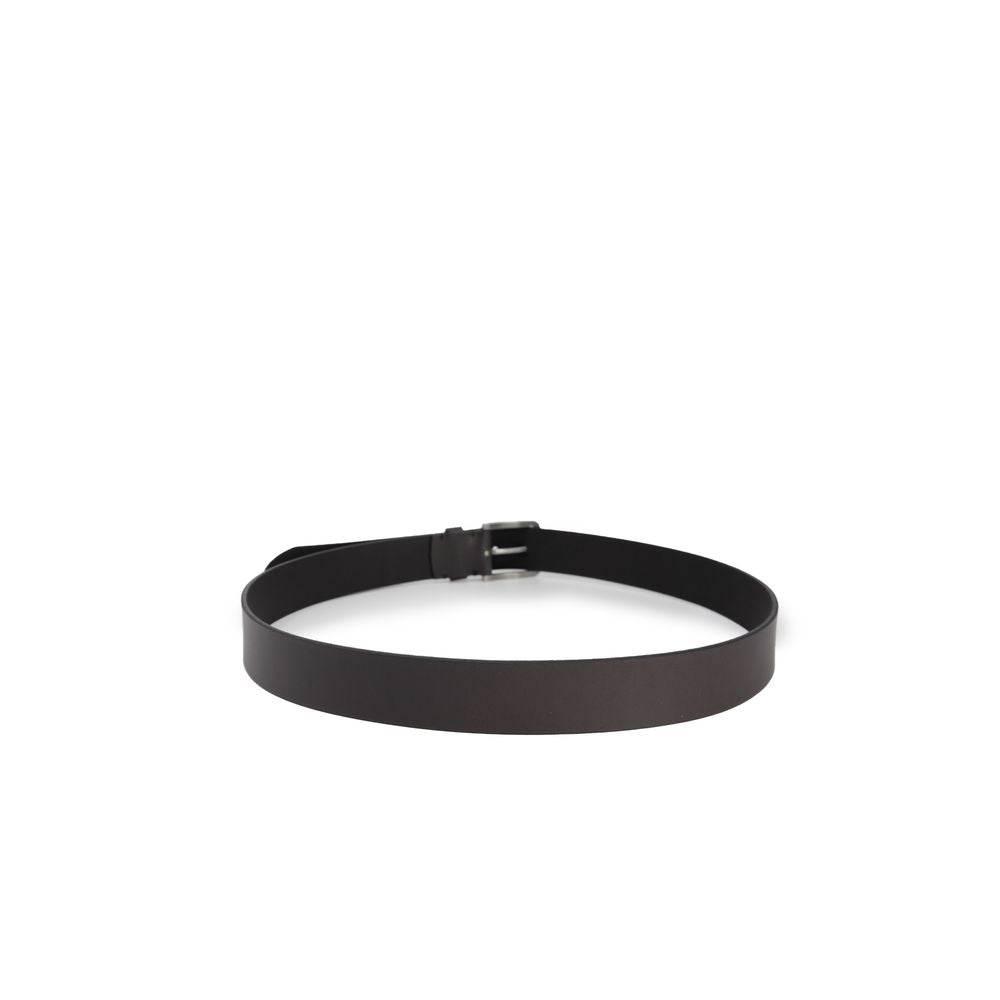 Calvin Klein Jeans Brown Leather Belt - Hilstor