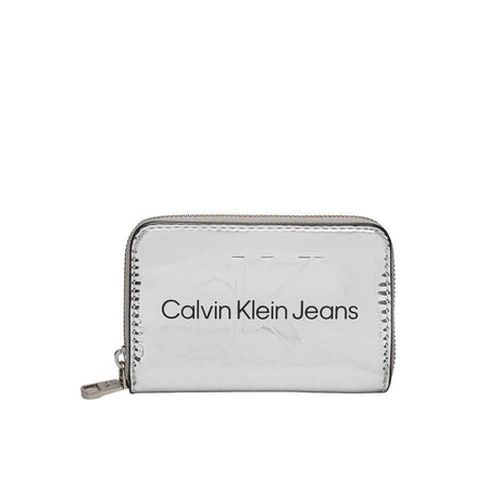 Calvin Klein Jeans Gray Polyethylene Wallet - Hilstor