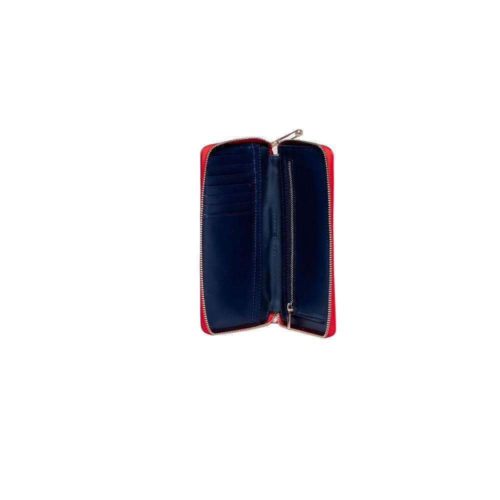 Tommy Hilfiger Red Polyethylene Wallet - Hilstor