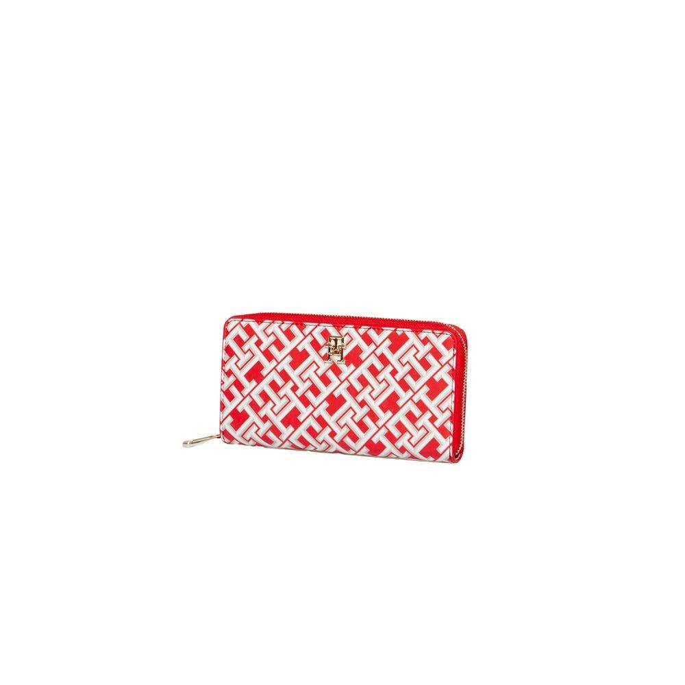 Tommy Hilfiger Red Polyethylene Wallet - Hilstor