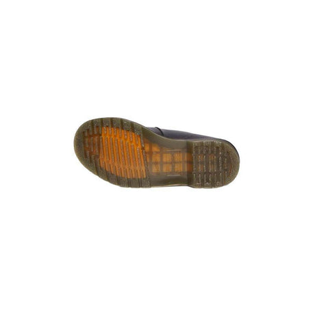 Dr. Martens Black Leather Flat Shoe - Hilstor