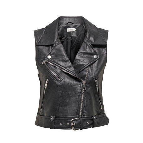 Only Black Polyester Jackets & Coat - Hilstor