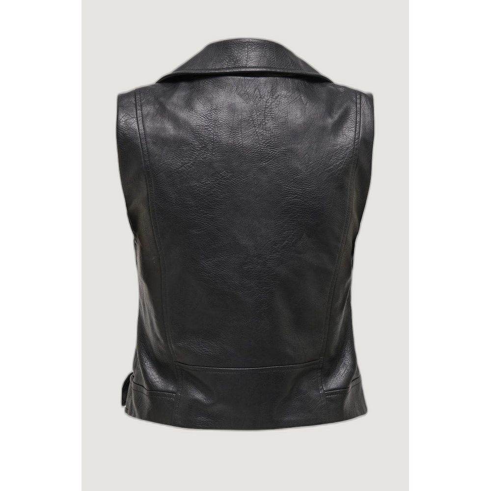 Only Black Polyester Jackets & Coat - Hilstor