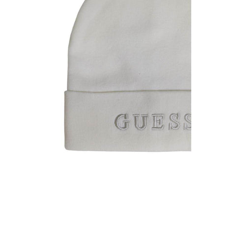 Guess Cream Acrylic Hat - Hilstor