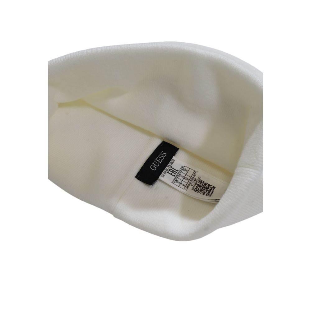 Guess Cream Acrylic Hat - Hilstor