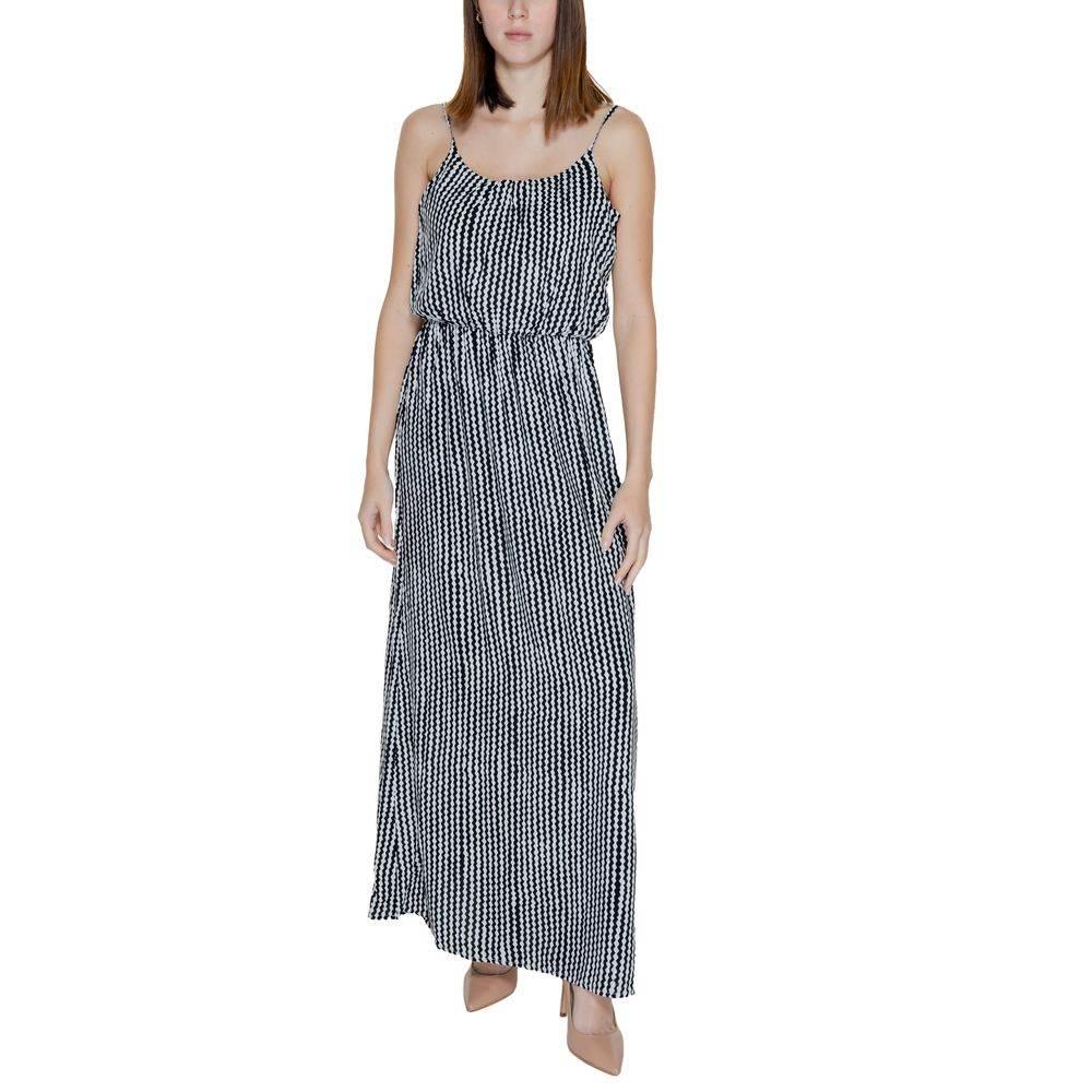 Only Black Viscose Dress - Hilstor