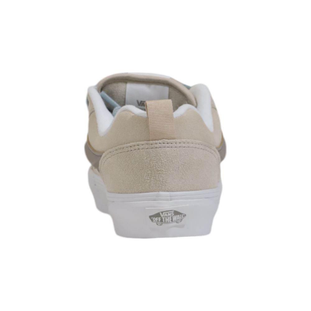 Vans Beige Leather Sneaker - Hilstor
