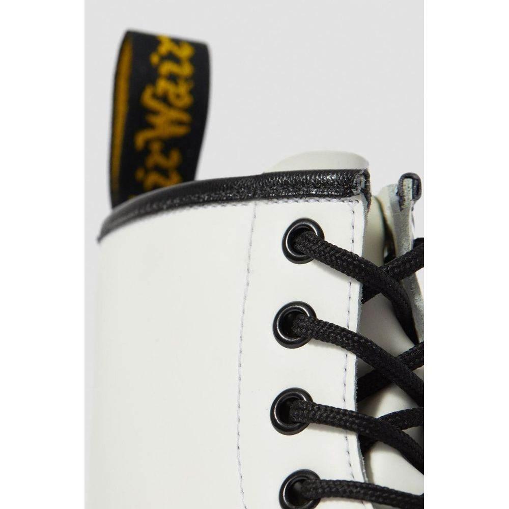 Dr. Martens White Leather Boot - Hilstor