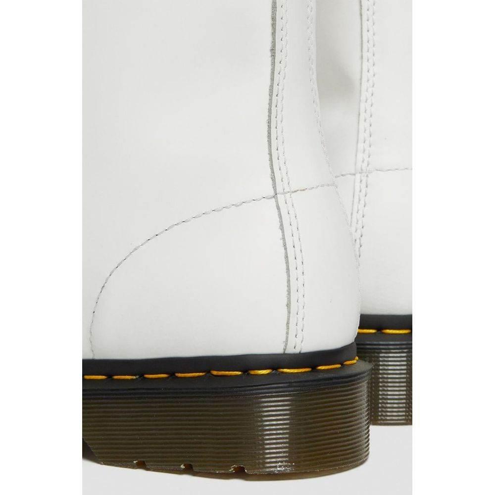 Dr. Martens White Leather Boot - Hilstor