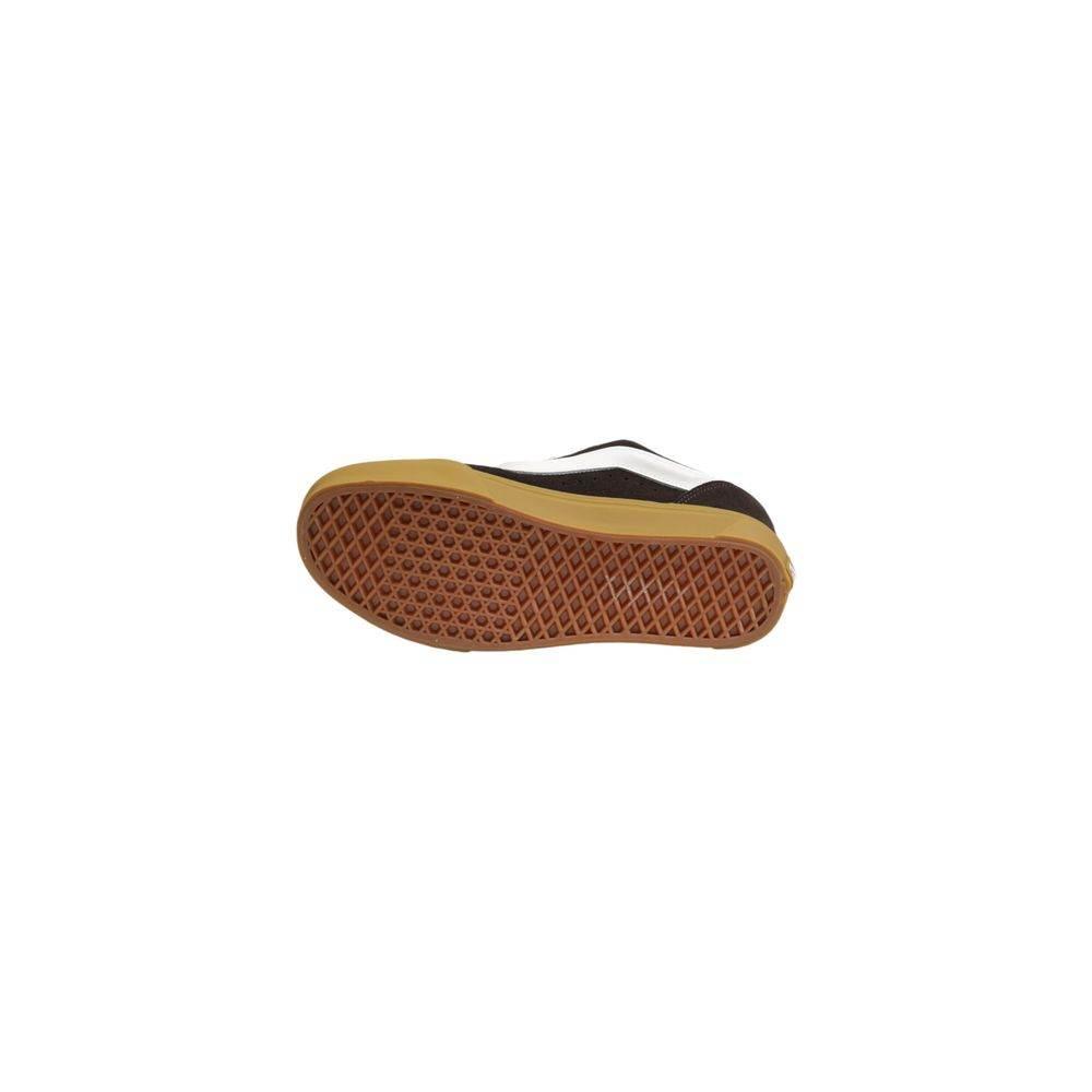 Vans Brown Suede Leather Sneaker - Hilstor