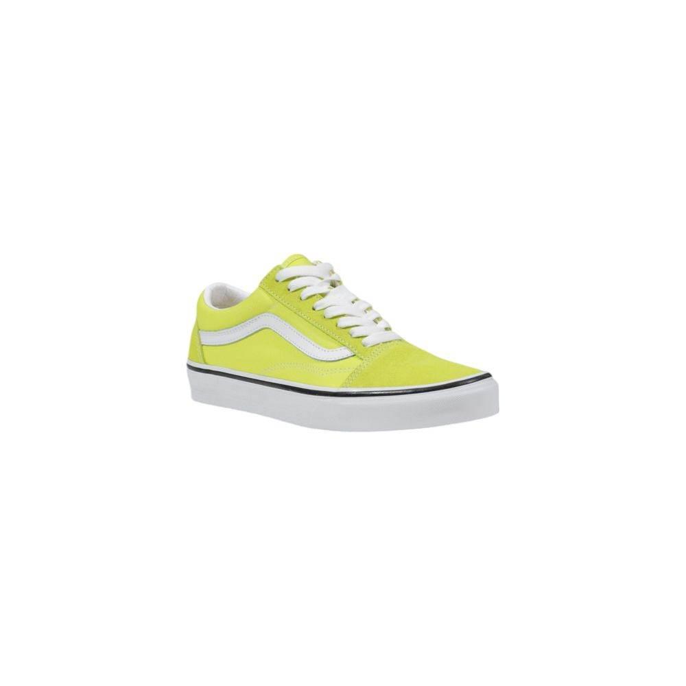 Vans Yellow Suede Leather Sneaker - Hilstor
